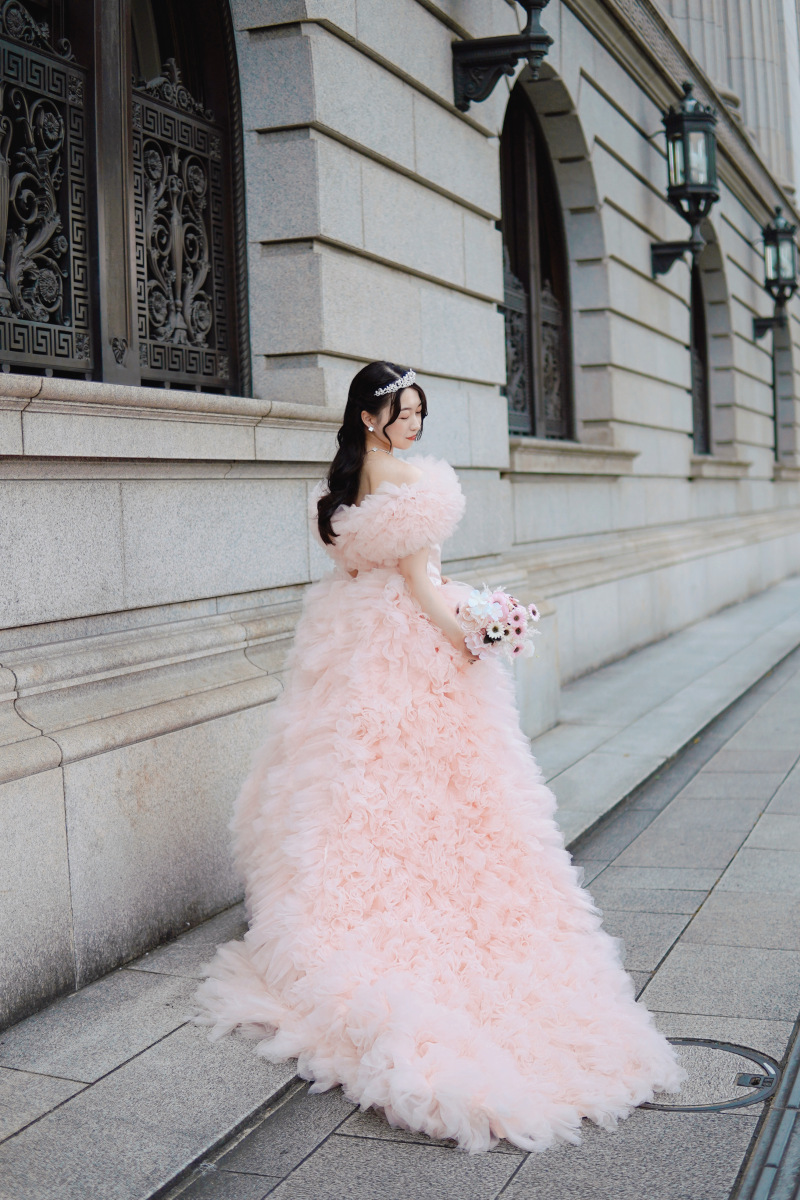 ふわもこボリュームが華奢見え