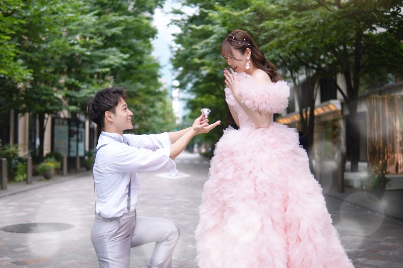 ふわもこドレスでHAPPY WEDDING♡