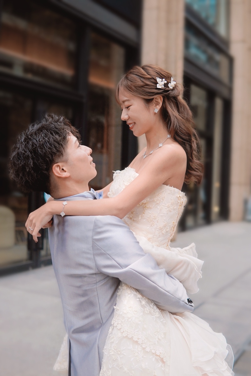 新婦様抱き上げショット♪