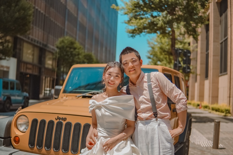 車と撮るフォトウェディング