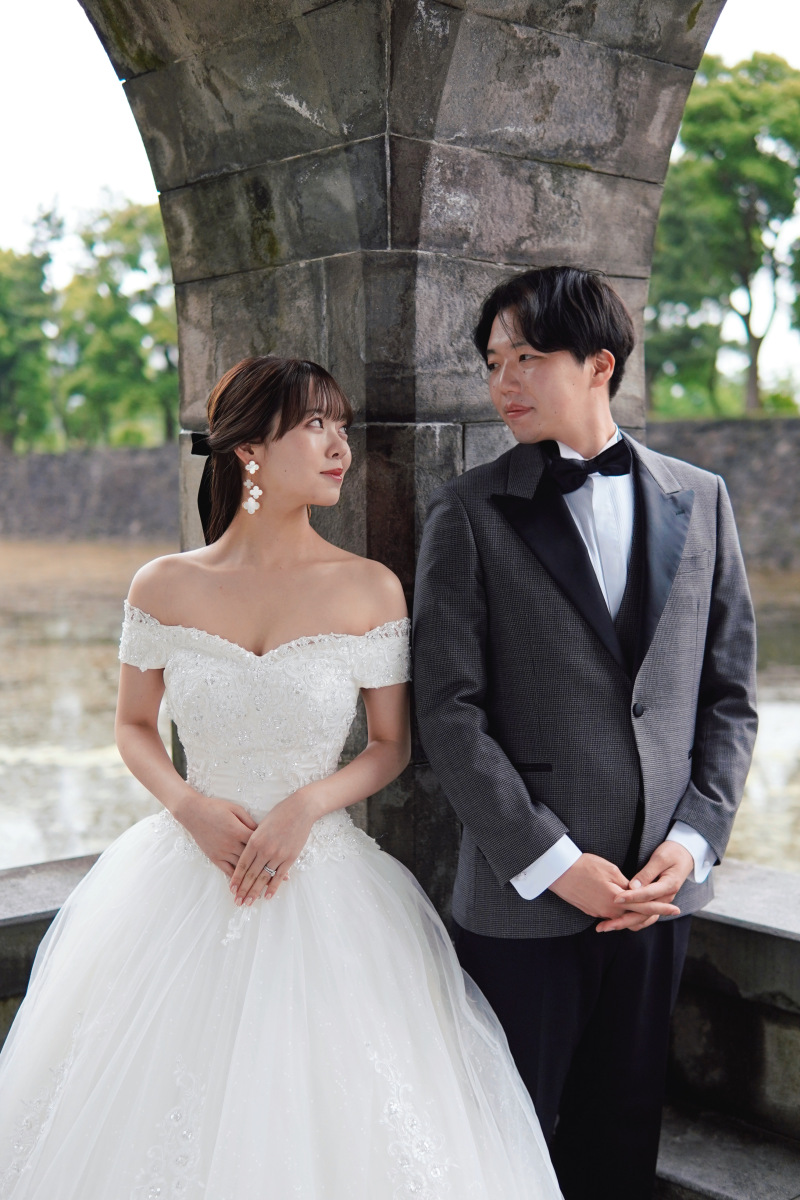 シンメトリーの構図