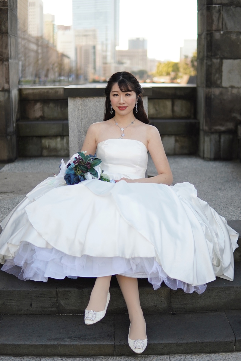 花嫁様リクエスト靴見せショット♡