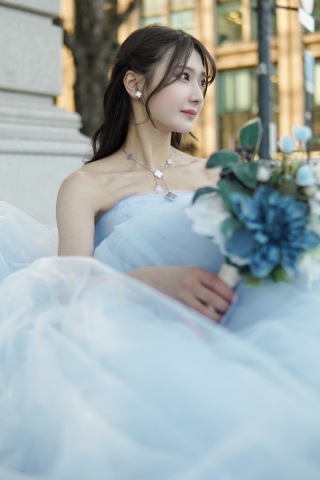 シンデレラブルードレス♡