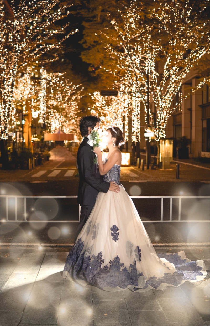 ナイトフォトウェディング