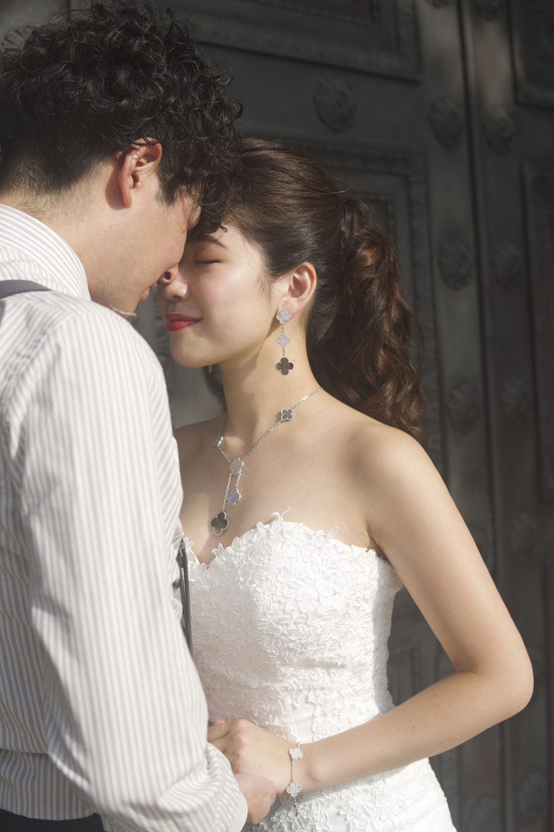 和やかな雰囲気の撮影現場