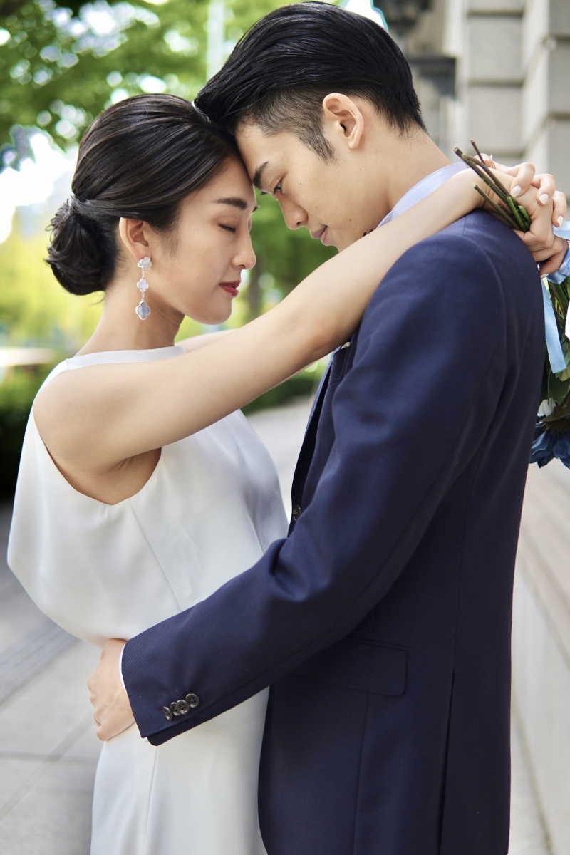 シックな大人なフォトウェディング