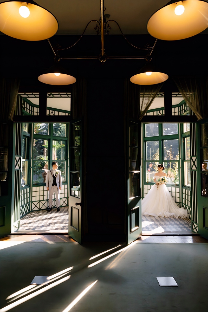 旧古河庭園洋館 洋装1着プラン データ80カット レタッチ20カット付き *移動費込み