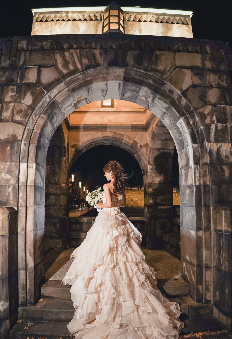 ナイトフォト 東京駅舎や丸の内ロケーション  ハイジュエリー×ウェディング 全データ80カット+レタッチデータ30カット付き