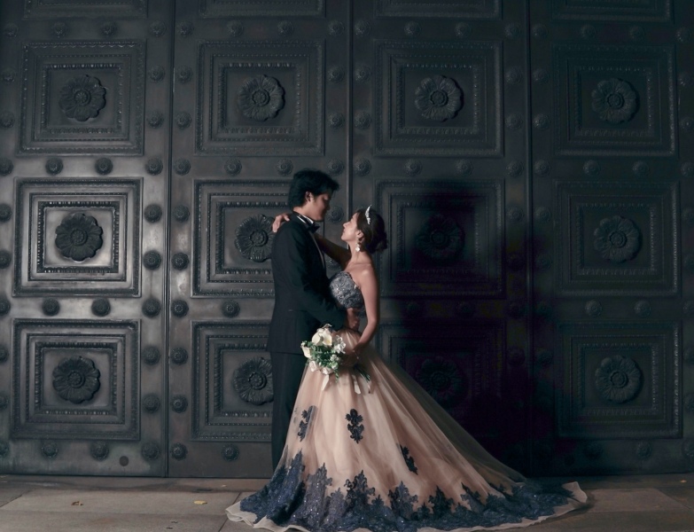 ナイトフォト 東京駅舎や丸の内ロケーション  ハイジュエリー×ウェディング 全データ80カット+レタッチデータ30カット付き