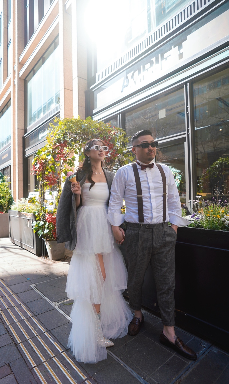 フォトジェニックなストリートフォト♡丸の内ロケーション・全データ100カット+レタッチデータ30カット・ウェルカムボード*