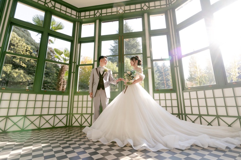 旧古河庭園洋館 洋装1着プラン データ80カット レタッチ20カット付き *移動費込み