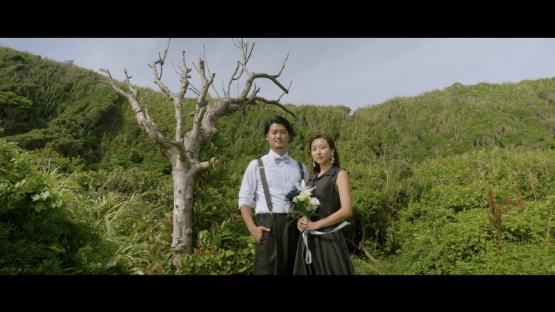 広告プロビデオグラファーによる 城ヶ島 ウェディングフォト&ムービー ドローン撮影付きプラン