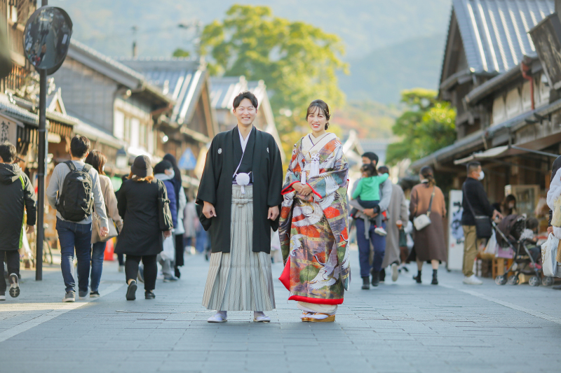 伊勢での撮影