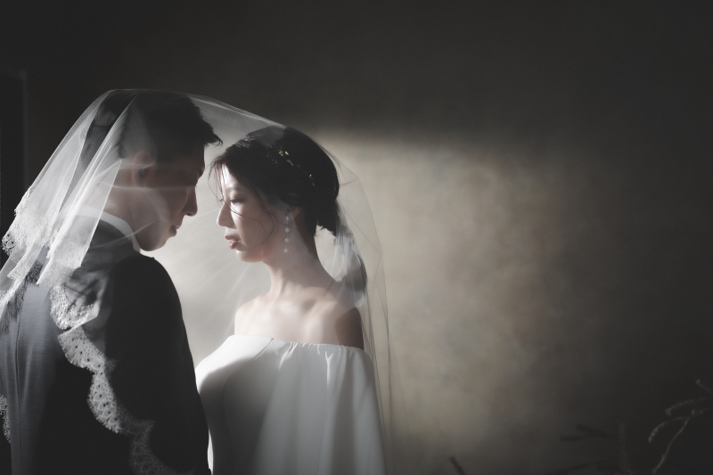 ヴェールを使って