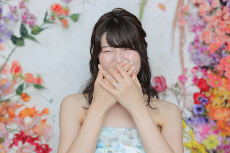 新婦様のソロショット