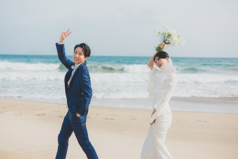 おふたりでイェーイ