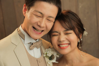 おふたりの空気感をそのまま。