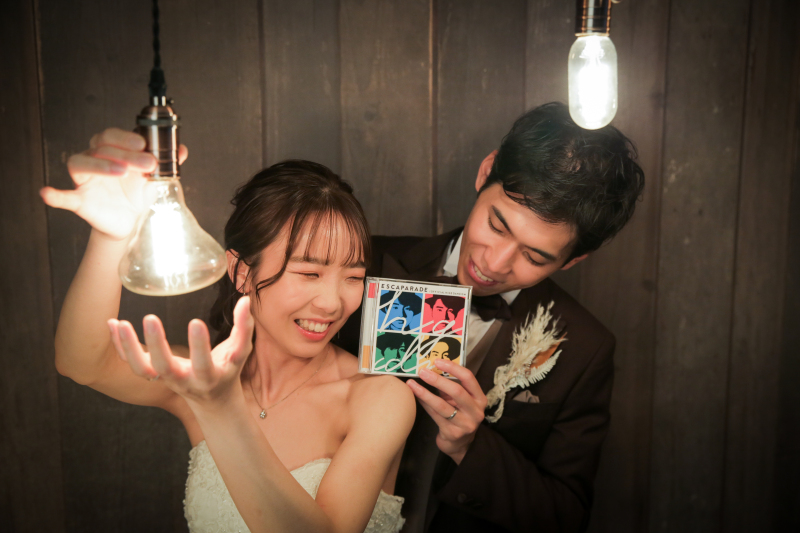 洋装に着替えて...
