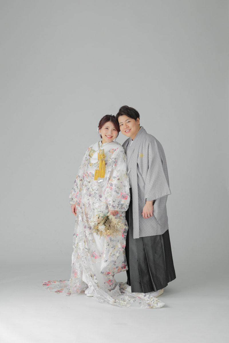 新婦様お着物をチェンジ