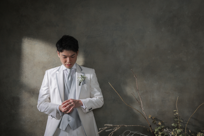 新郎様ソロショット