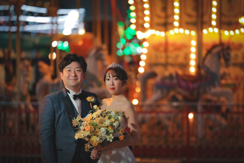 夜のメリーゴーランド