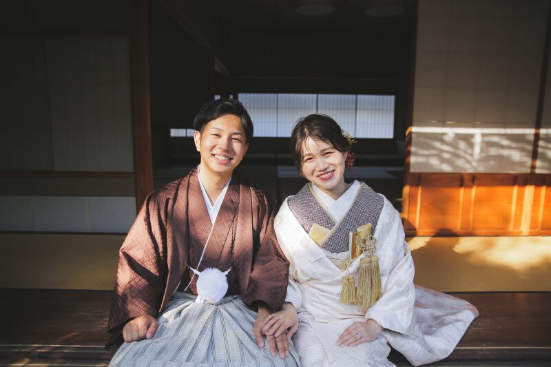 縁側でゆったり