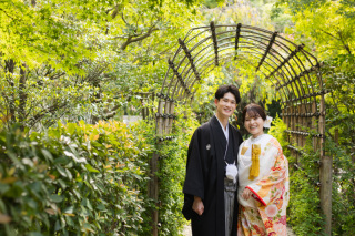 愛知の庭園にて