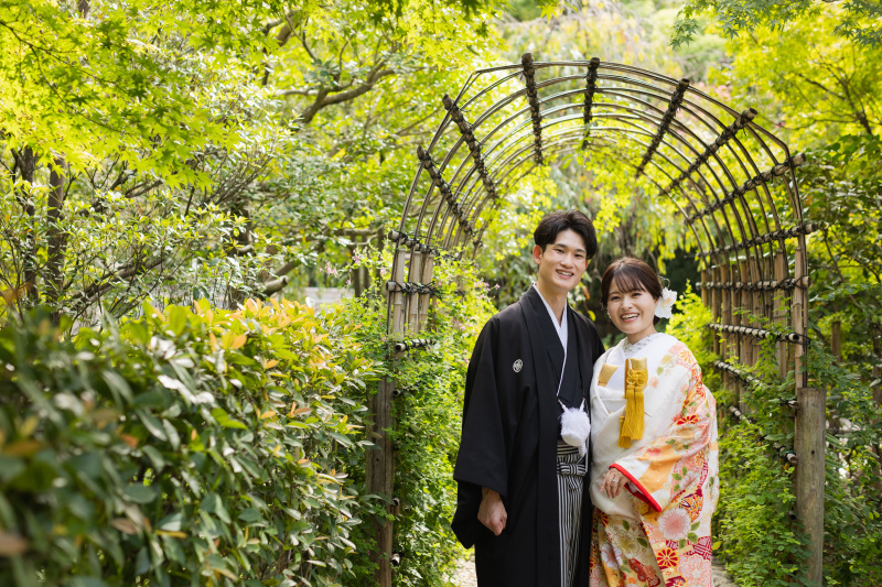 愛知の庭園にて