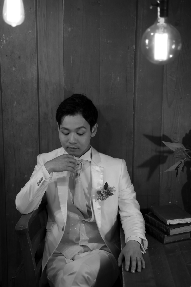 ご新郎様ソロショット