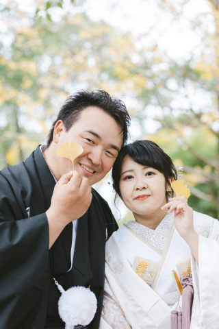 冬の自然と一緒に