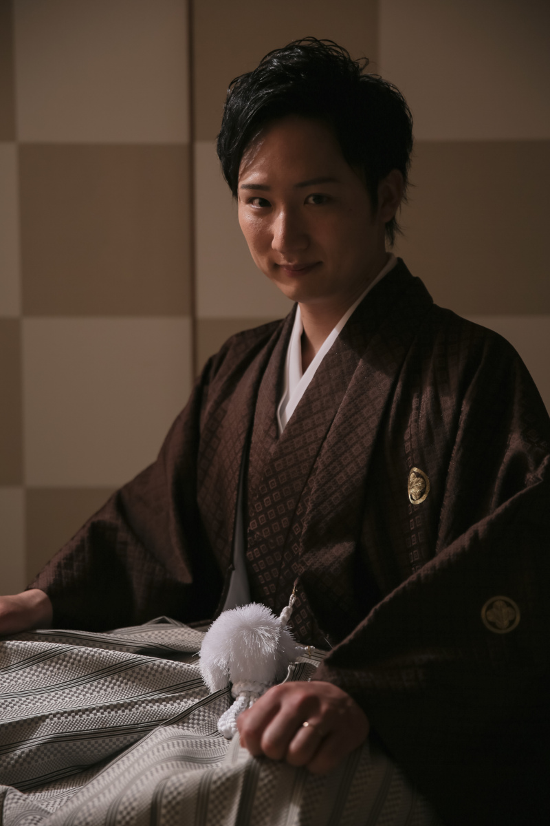 ご新郎様のソロショット