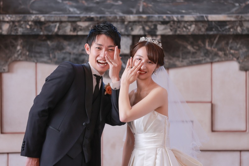 ちょっとおどけて