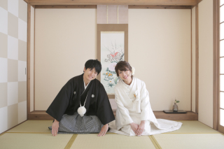 お茶室のセットで素敵なお写真を！