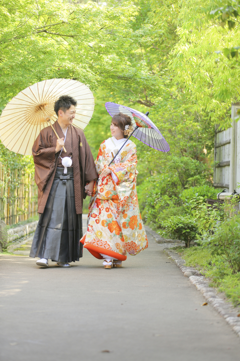 緑の中のおさんぽ♩