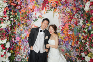 ウェディングドレス＋カラードレス