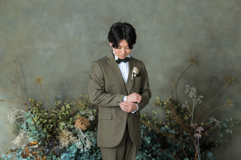 新郎様ソロショット