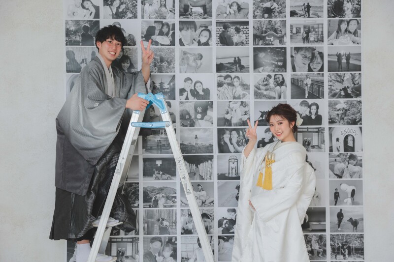 和装×お二人らしさ