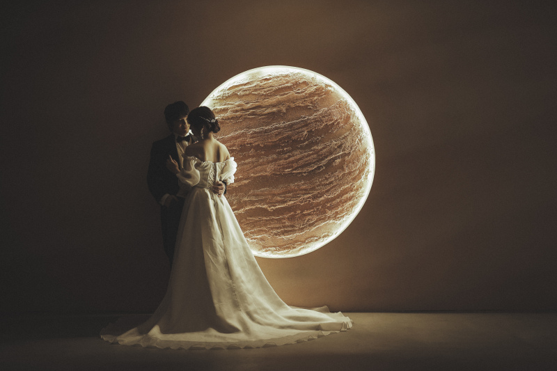 新婦様バックショット