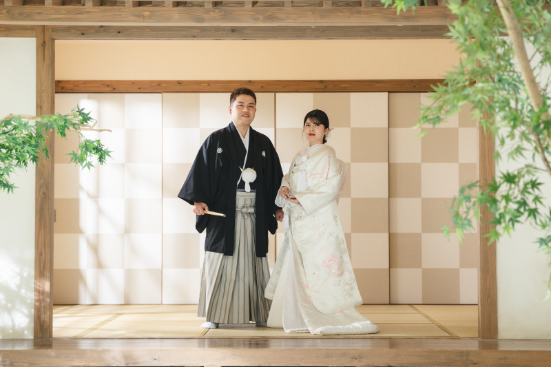 和装は屋内庭園