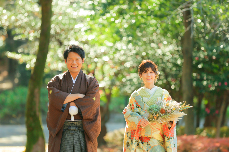 緑の葉もありますよ！