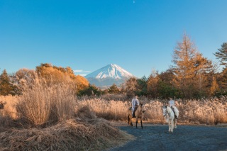 乗馬ロケwith富士山！