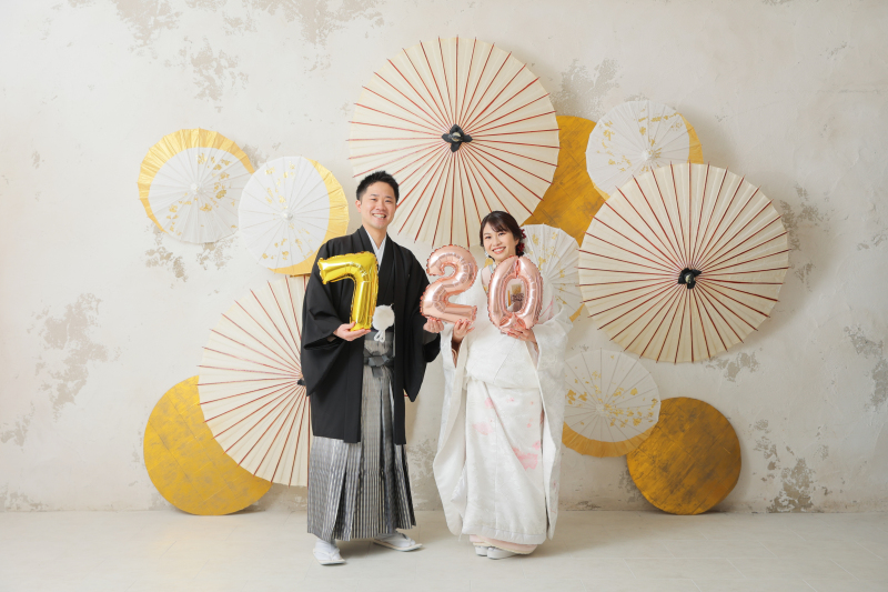 和傘の背景もございます＾＾