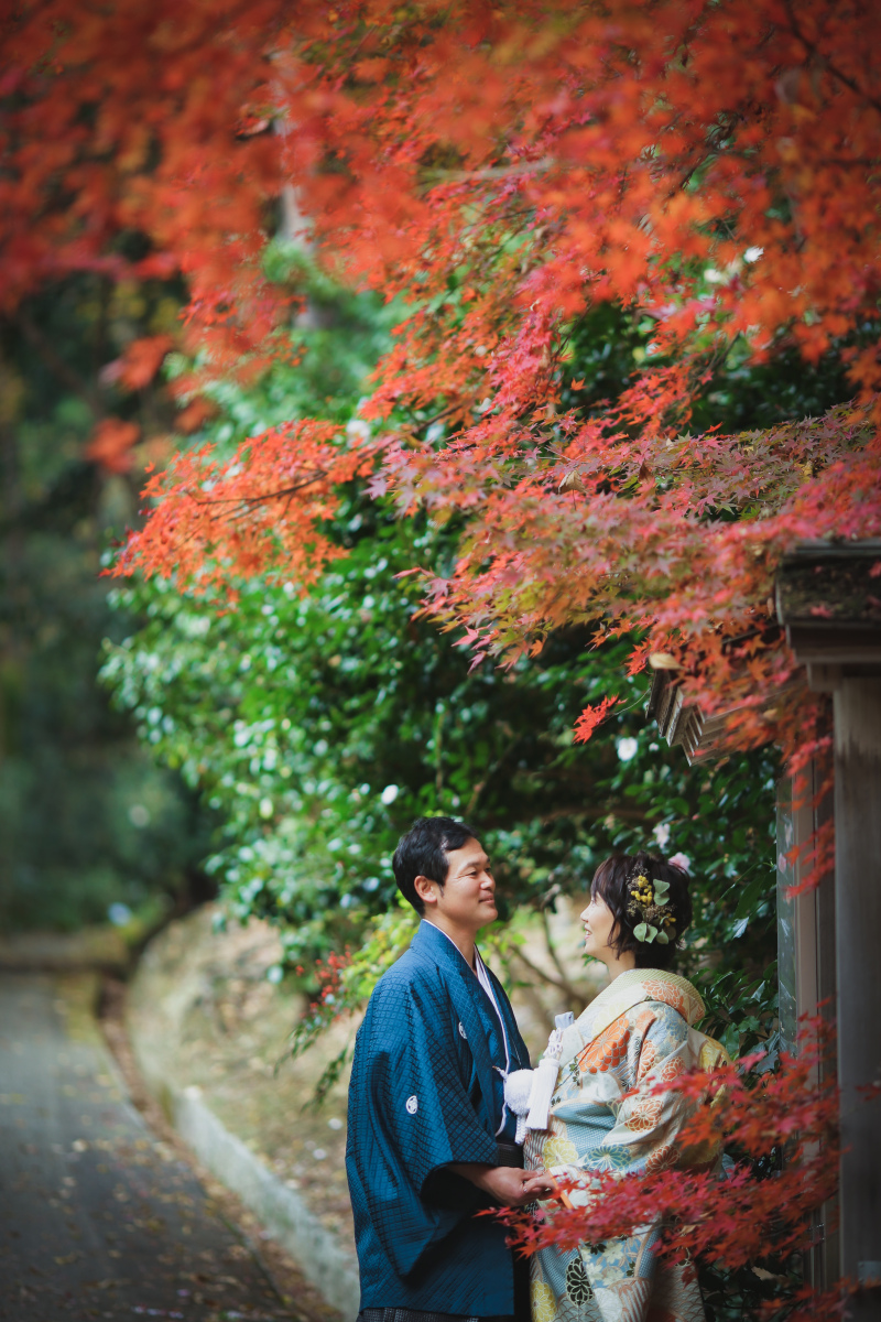 紅葉の小道