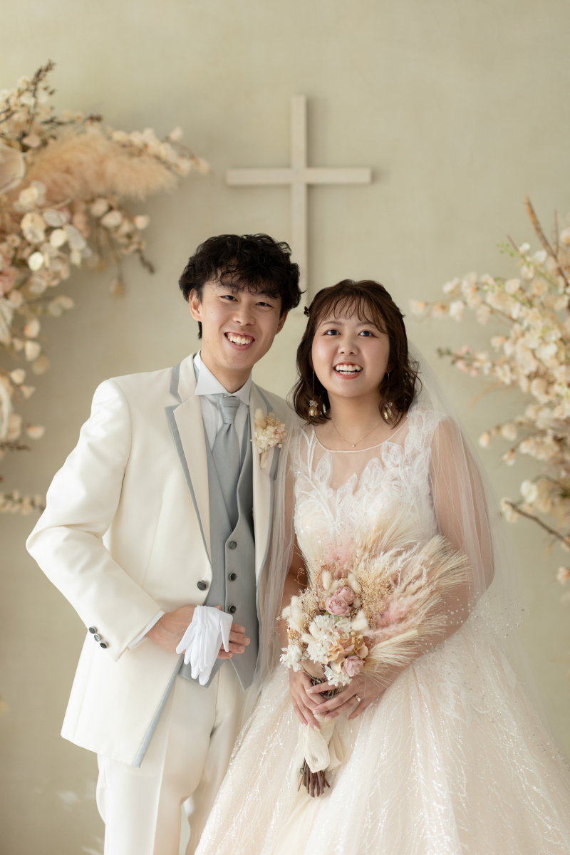 2人の笑顔!