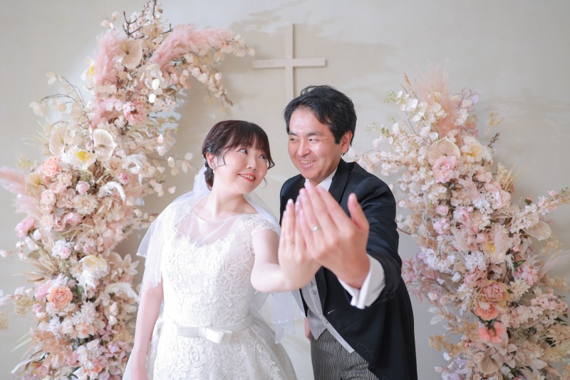 チャペルでの撮影