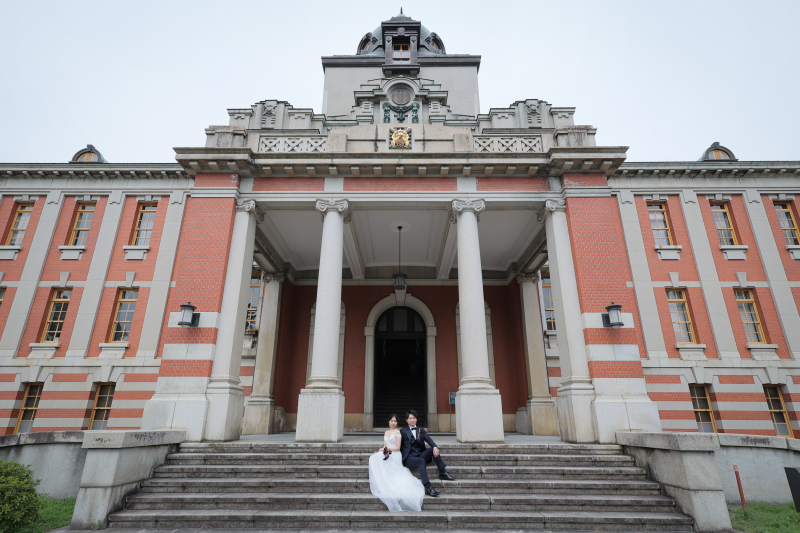 市政資料館入り口の外観