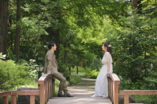 名古屋の街中の公園で