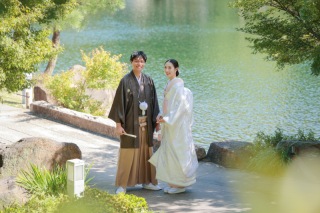 爽やかな秋空の下