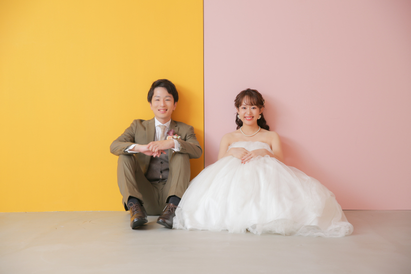 ２色のカラーパネルで✨