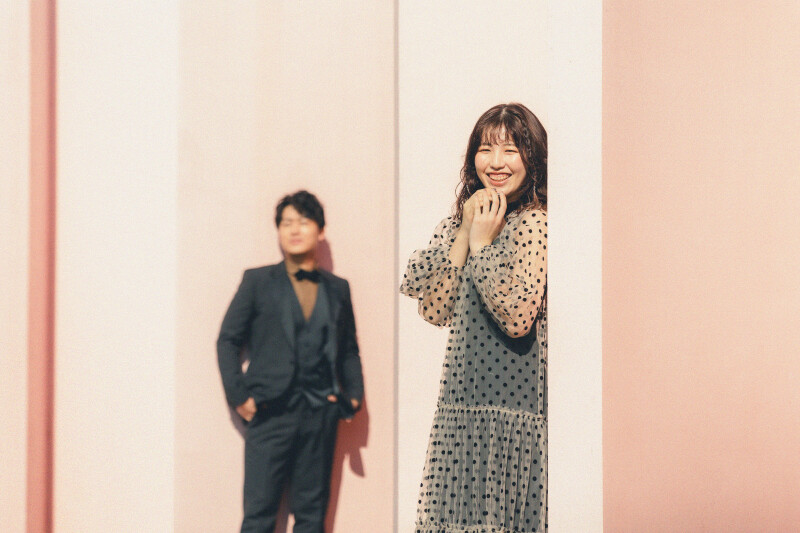 カラードレスで